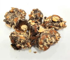 Date almond crush chocolate